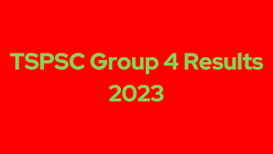 TSPSC Group 4 Results 2023 Hindi: Cut Off Marks and Merit List @ tspsc.gov.in